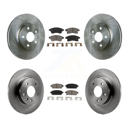 [Avant + Arrière] Kit de Disque et plaquette (céramique) de frein pour 2013 Chevrolet Cruze avec 292mm Diameter Rotor K8C-101053