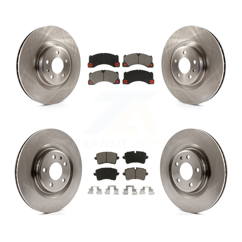 [Avant + Arrière] Kit de Disque et plaquette (céramique) de frein pour 2017 Porsche Macan Base K8C-101054