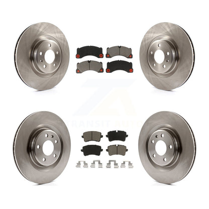 [Avant + Arrière] Kit de Disque et plaquette (céramique) de frein pour 2017 Porsche Macan Base K8C-101054