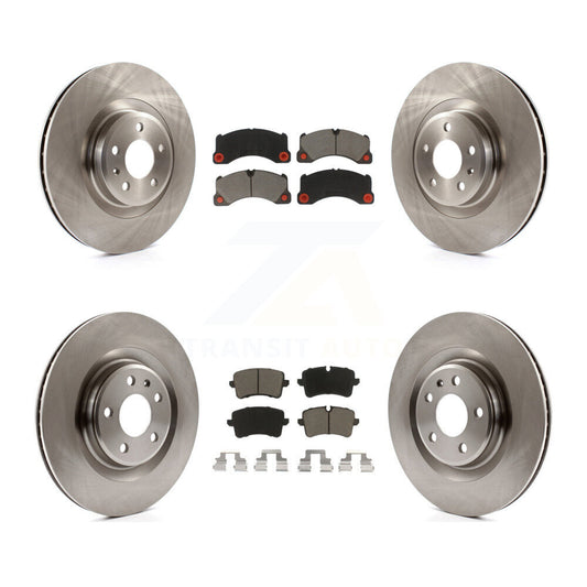 [Avant + Arrière] Kit de Disque et plaquette (céramique) de frein pour 2017 Porsche Macan Base K8C-101054