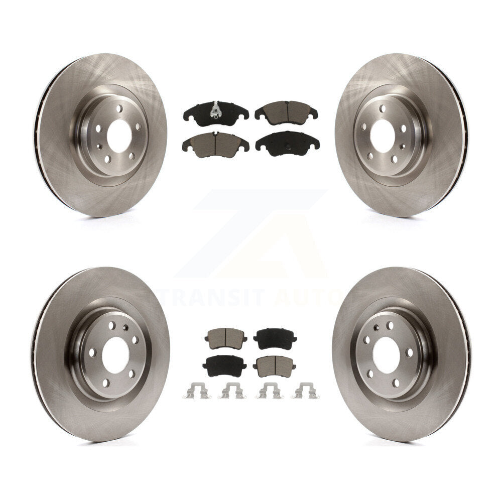 [Avant + Arrière] Kit de Disque et plaquette (céramique) de frein pour Audi Q5 S5 K8C-101055