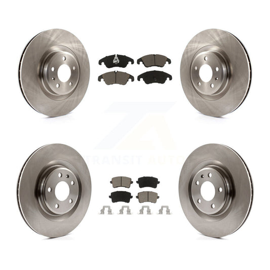 [Avant + Arrière] Kit de Disque et plaquette (céramique) de frein pour Audi Q5 S5 K8C-101055