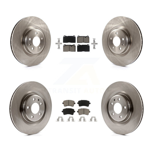 [Avant + Arrière] Kit de Disque et plaquette (céramique) de frein pour Audi Q5 K8C-101057
