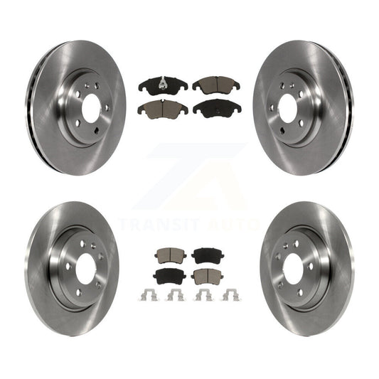 [Avant + Arrière] Kit de Disque et plaquette (céramique) de frein pour Audi Q5 A4 Quattro A5 K8C-101058
