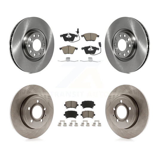[Avant + Arrière] Kit de Disque et plaquette (céramique) de frein pour Audi A4 Quattro K8C-101061