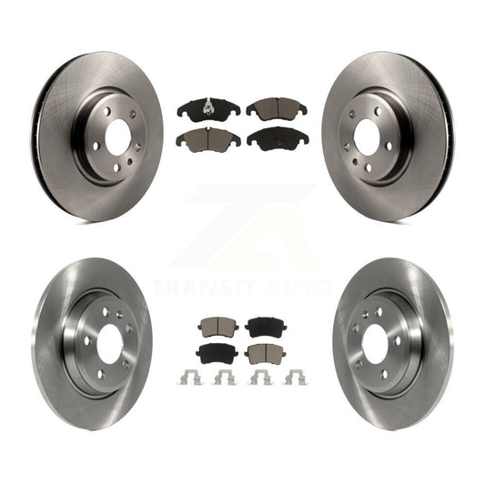 [Avant + Arrière] Kit de Disque et plaquette (céramique) de frein pour Audi A4 Q5 A5 Quattro allroad K8C-101062