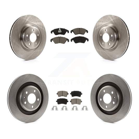 [Avant + Arrière] Kit de Disque et plaquette (céramique) de frein pour Audi S5 K8C-101066