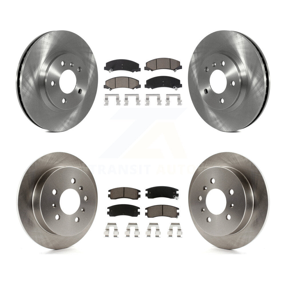 [Avant + Arrière] Kit de Disque et plaquette (céramique) de frein pour Chevrolet Impala Monte Carlo K8C-101072