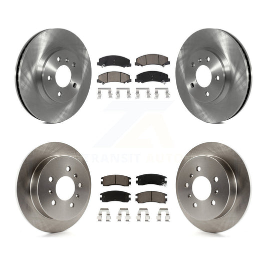 [Avant + Arrière] Kit de Disque et plaquette (céramique) de frein pour Chevrolet Impala Monte Carlo K8C-101072