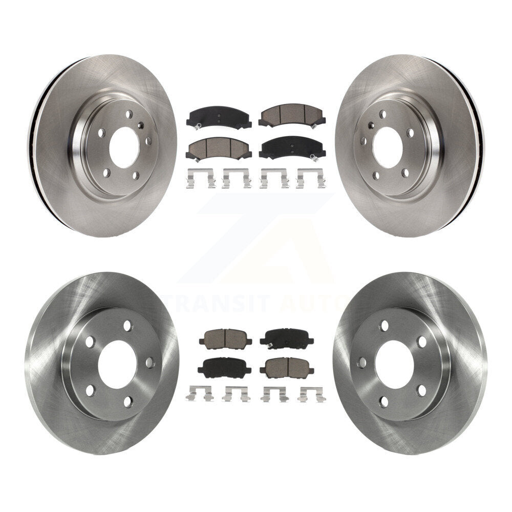 [Avant + Arrière] Kit de Disque et plaquette (céramique) de frein pour Chevrolet Impala Limited K8C-101073