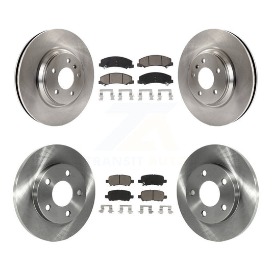[Avant + Arrière] Kit de Disque et plaquette (céramique) de frein pour Chevrolet Impala Limited K8C-101073