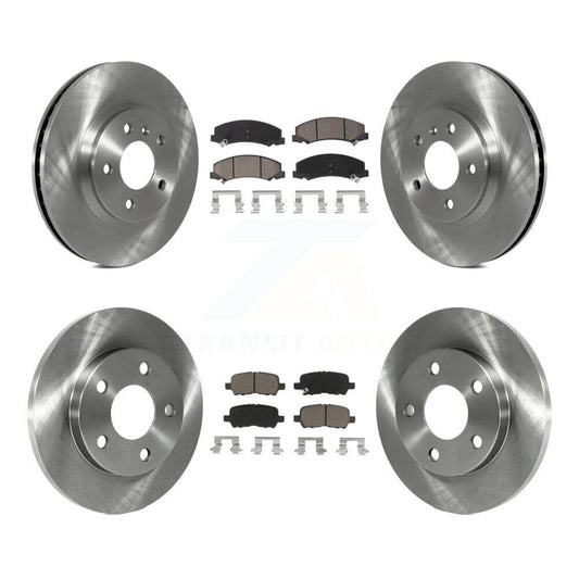 [Avant + Arrière] Kit de Disque et plaquette (céramique) de frein pour Chevrolet Impala Limited K8C-101074