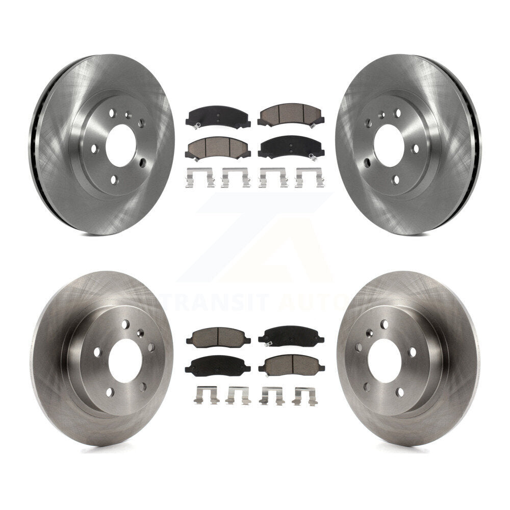 [Avant + Arrière] Kit de Disque et plaquette (céramique) de frein pour Buick Lucerne K8C-101075