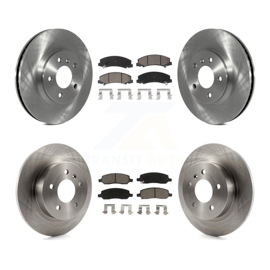 [Avant + Arrière] Kit de Disque et plaquette (céramique) de frein pour Buick Lucerne K8C-101075