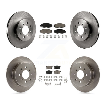 [Avant + Arrière] Kit de Disque et plaquette (céramique) de frein pour Honda Civic Acura EL K8C-101076