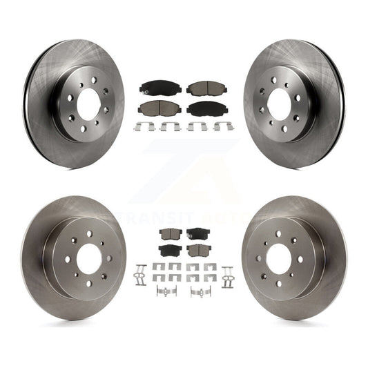 [Avant + Arrière] Kit de Disque et plaquette (céramique) de frein pour Honda Civic Acura EL K8C-101076