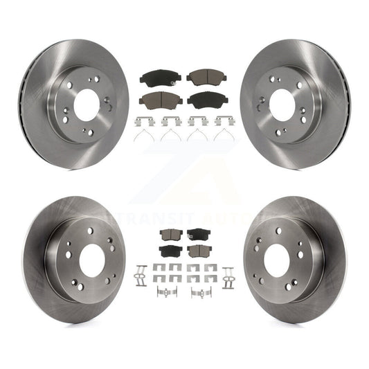 [Avant + Arrière] Kit de Disque et plaquette (céramique) de frein pour Honda Civic Acura RSX K8C-101077