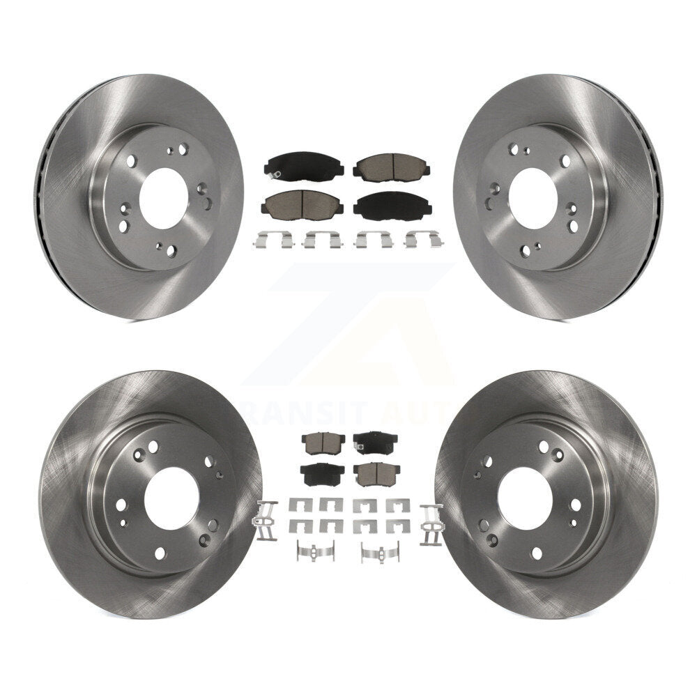 [Avant + Arrière] Kit de Disque et plaquette (céramique) de frein pour Honda Civic K8C-101078