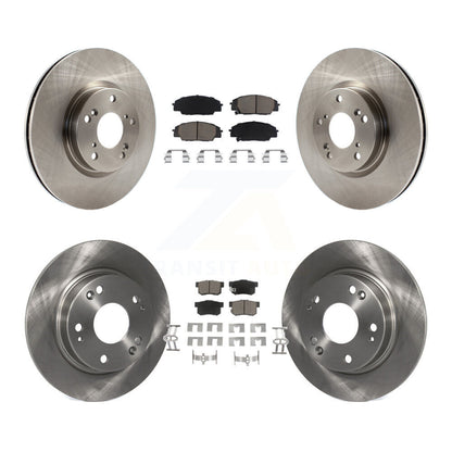 [Avant + Arrière] Kit de Disque et plaquette (céramique) de frein pour Honda Civic Acura CSX K8C-101079