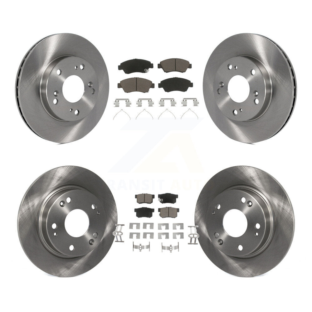 [Avant + Arrière] Kit de Disque et plaquette (céramique) de frein pour Honda Civic K8C-101080