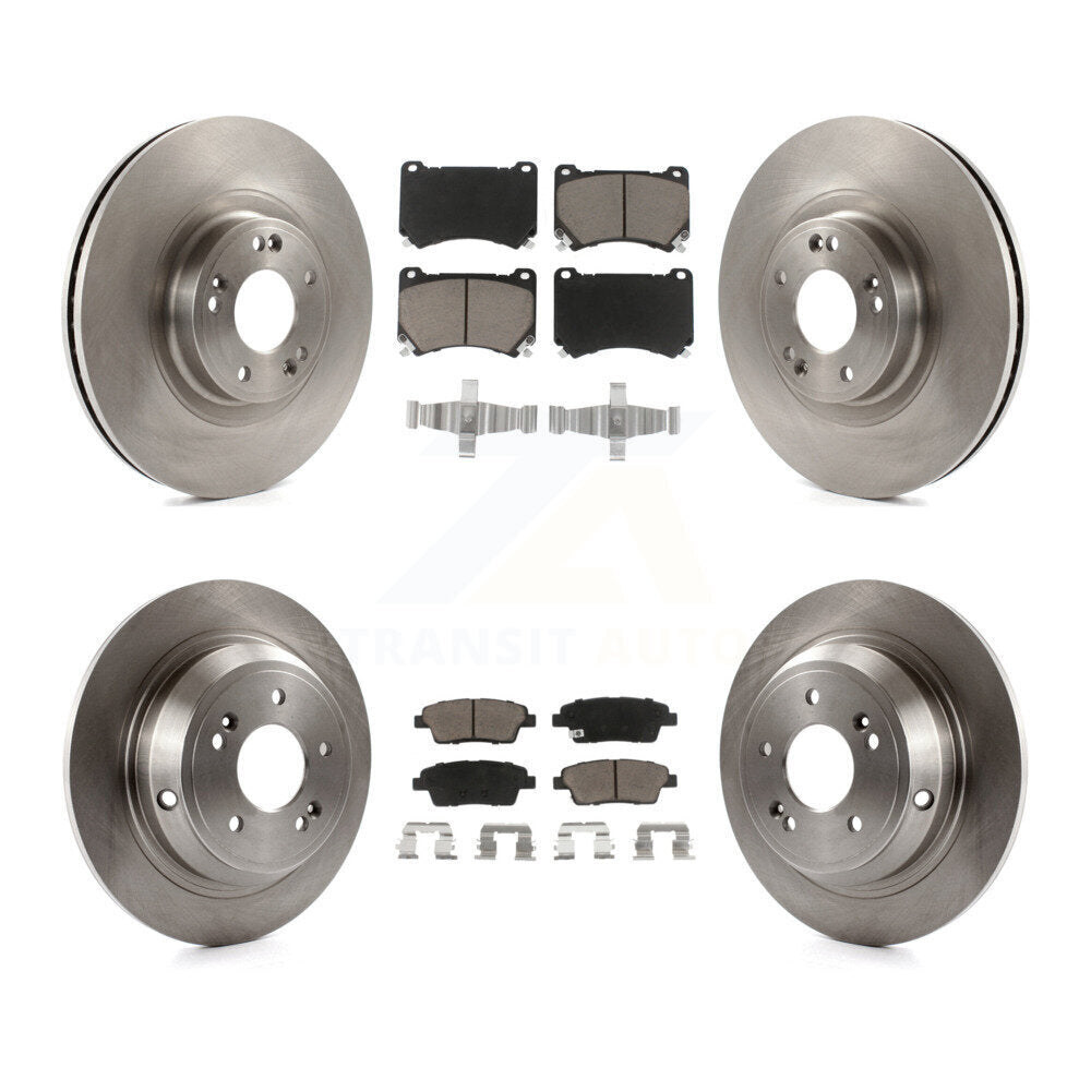 [Avant + Arrière] Kit de Disque et plaquette (céramique) de frein pour Hyundai Genesis K8C-101081