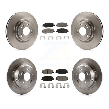 [Avant + Arrière] Kit de Disque et plaquette (céramique) de frein pour Hyundai Genesis 3.8L K8C-101084