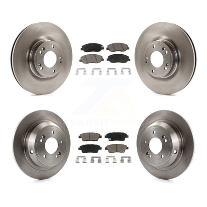 [Avant + Arrière] Kit de Disque et plaquette (céramique) de frein pour Hyundai Genesis 3.8L K8C-101085