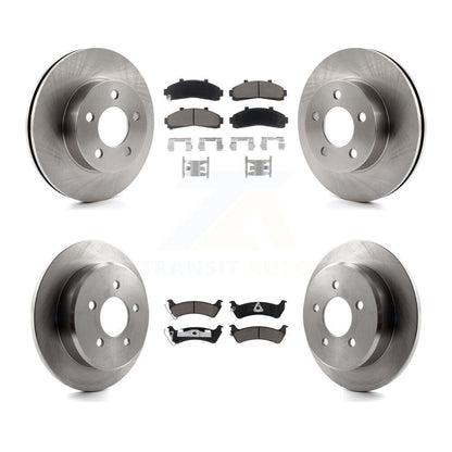 [Avant + Arrière] Kit de Disque et plaquette (céramique) de frein pour 2001 Ford Explorer AWD 4WD From 01 02 K8C-101088