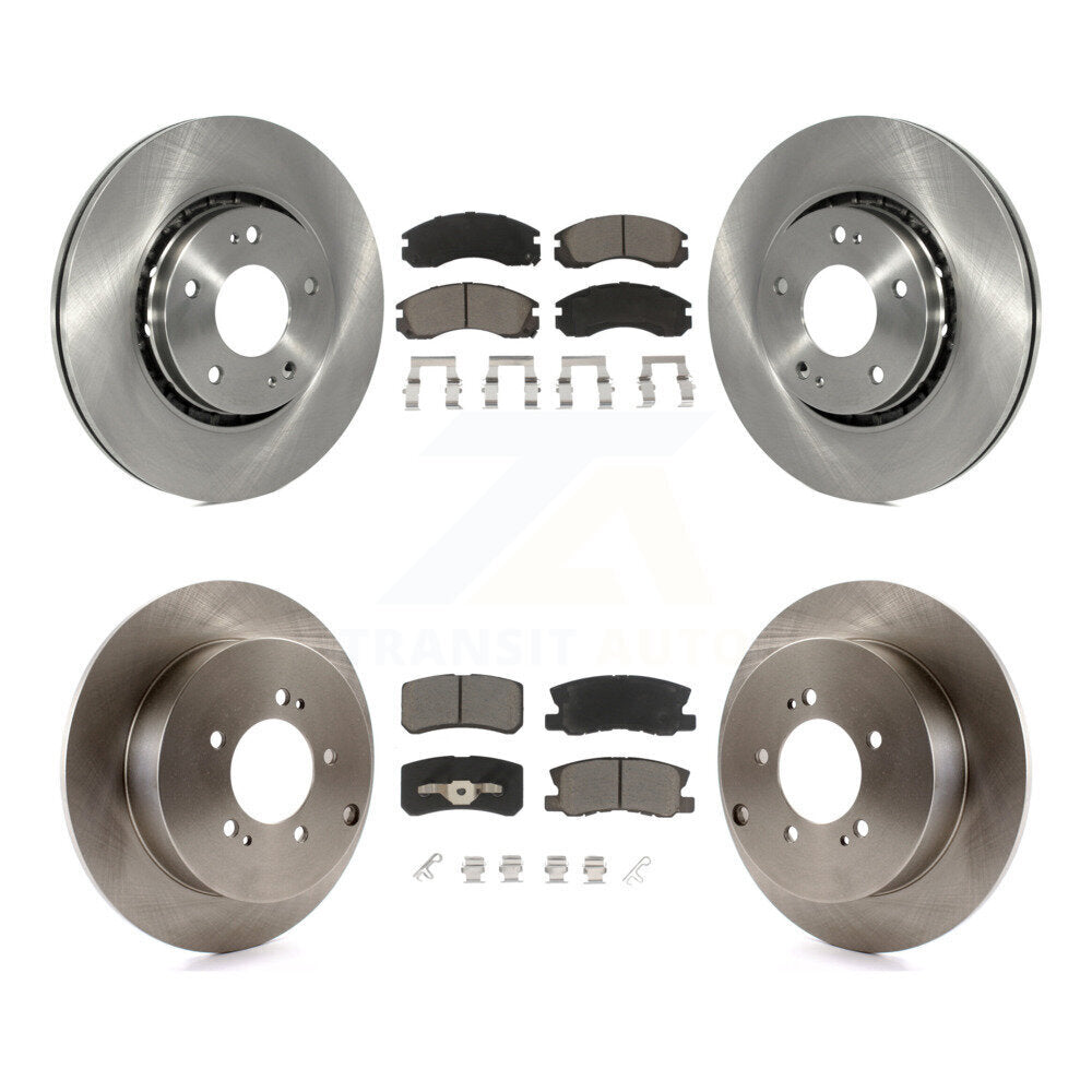 [Avant + Arrière] Kit de Disque et plaquette (céramique) de frein pour Mitsubishi Lancer K8C-101090