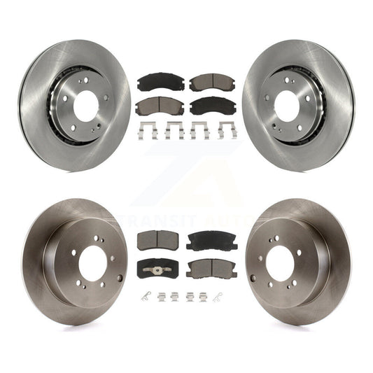 [Avant + Arrière] Kit de Disque et plaquette (céramique) de frein pour Mitsubishi Lancer K8C-101090