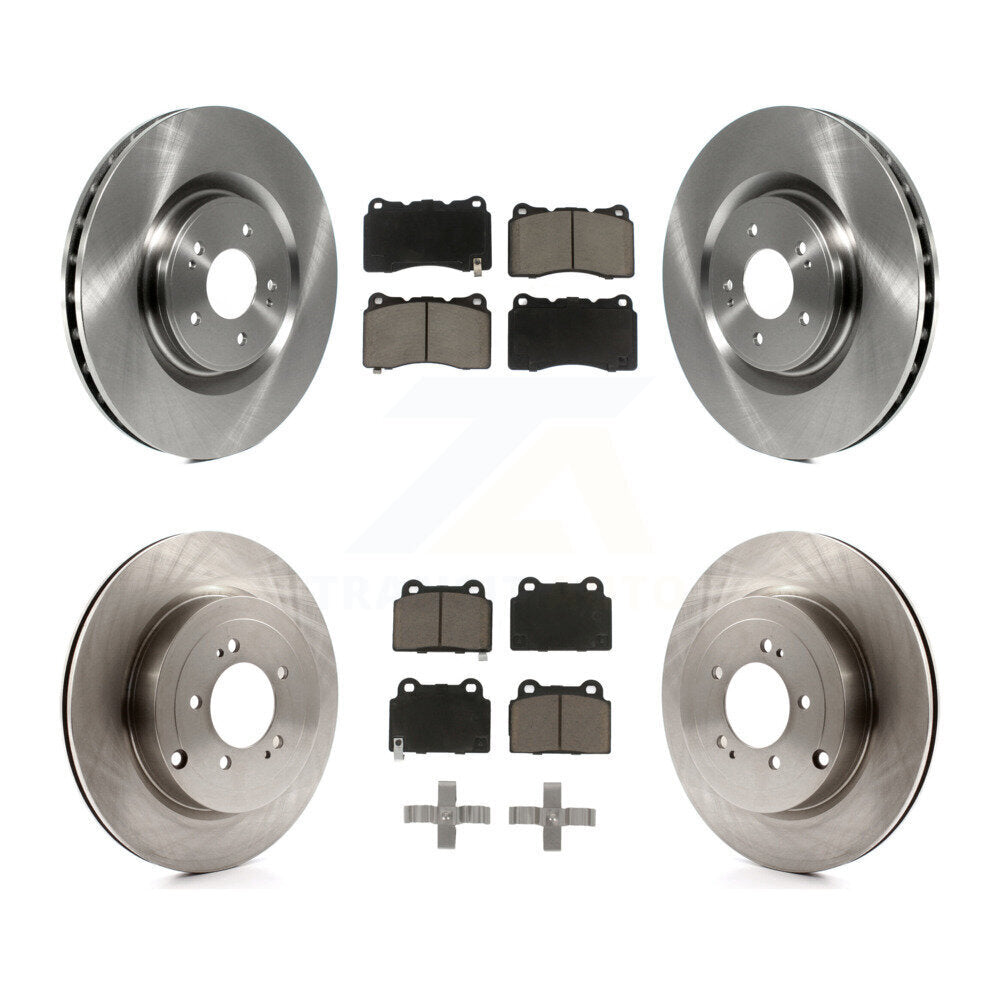 [Avant + Arrière] Kit de Disque et plaquette (céramique) de frein pour Mitsubishi Lancer K8C-101093