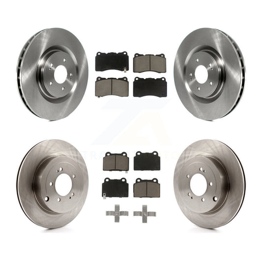 [Avant + Arrière] Kit de Disque et plaquette (céramique) de frein pour Mitsubishi Lancer K8C-101093