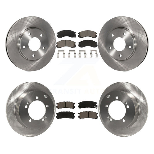 [Avant + Arrière] Kit de Disque et plaquette (céramique) de frein pour 2000 Mitsubishi Eclipse 3.0L K8C-101094