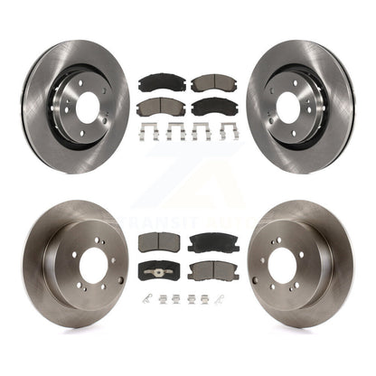 [Avant + Arrière] Kit de Disque et plaquette (céramique) de frein pour 2009 Mitsubishi Lancer Ralliart To 03 09 K8C-101095