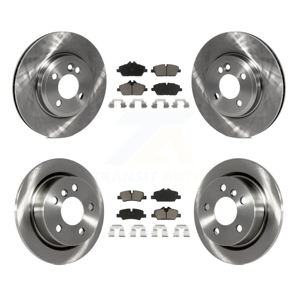 [Avant + Arrière] Kit de Disque et plaquette (céramique) de frein pour 2015 Mini Cooper 2.0L 1.5L avec 280mm Diameter Rotor K8C-101107