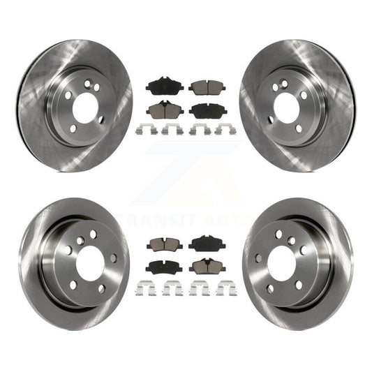 [Avant + Arrière] Kit de Disque et plaquette (céramique) de frein pour 2015 Mini Cooper 2.0L 1.5L avec 280mm Diameter Rotor K8C-101107