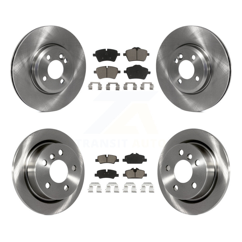 [Avant + Arrière] Kit de Disque et plaquette (céramique) de frein pour 2015 Mini Cooper 2.0L 1.5L avec 294mm Diameter Rotor K8C-101108
