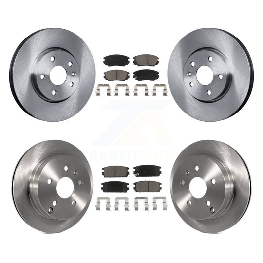 [Avant + Arrière] Kit de Disque et plaquette (céramique) de frein pour 2010-2017 Chevrolet Equinox GMC Terrain K8C-101109