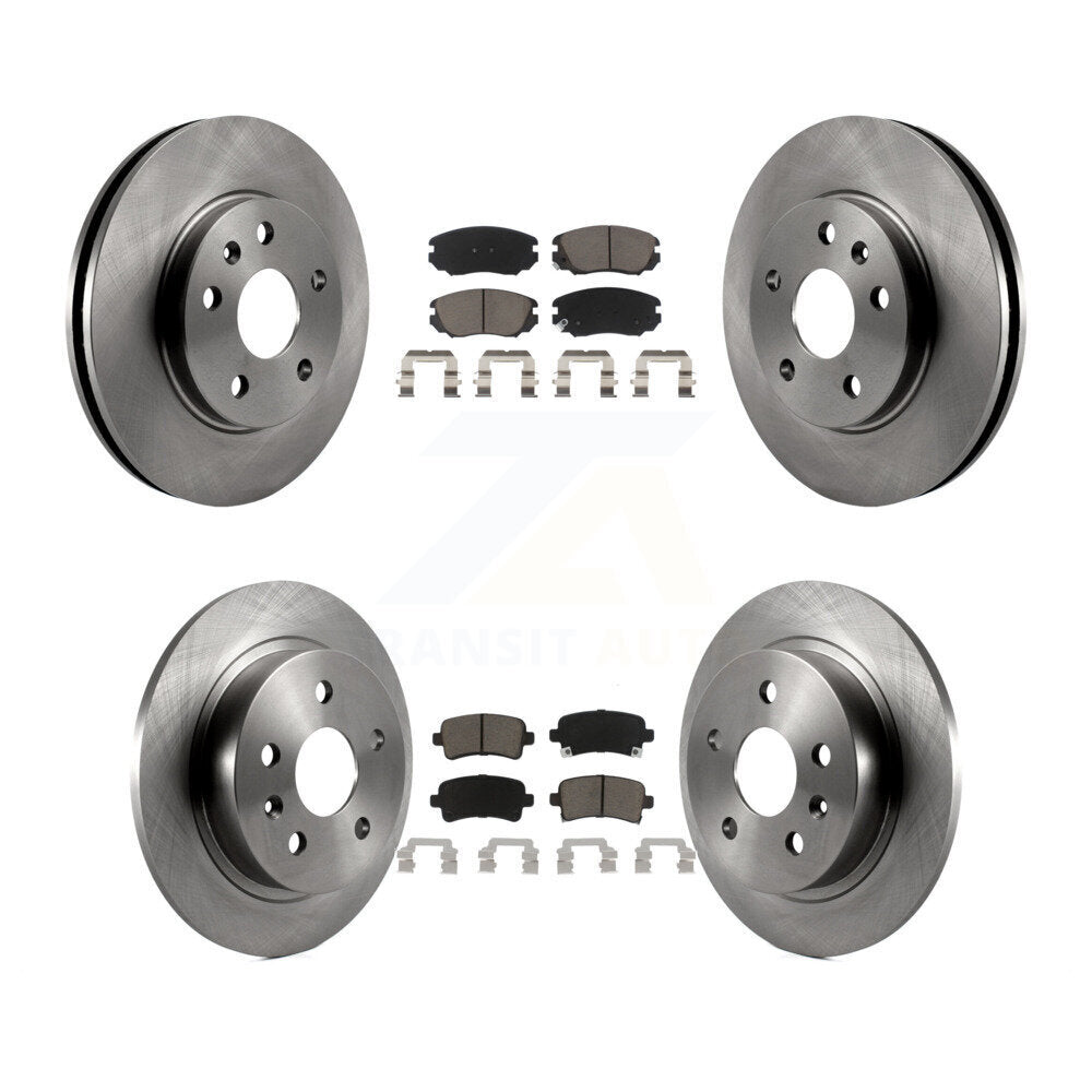 [Avant + Arrière] Kit de Disque et plaquette (céramique) de frein pour Chevrolet Malibu Limited K8C-101111