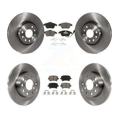 [Avant + Arrière] Kit de Disque et plaquette (céramique) de frein pour 2008 Audi A3 Quattro K8C-101114