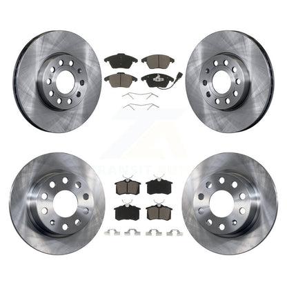 [Avant + Arrière] Kit de Disque et plaquette (céramique) de frein pour Volkswagen Jetta Beetle K8C-101118