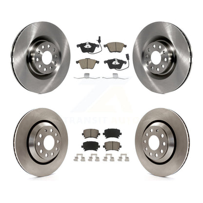 [Avant + Arrière] Kit de Disque et plaquette (céramique) de frein pour Volkswagen Passat CC Golf R R32 K8C-101120