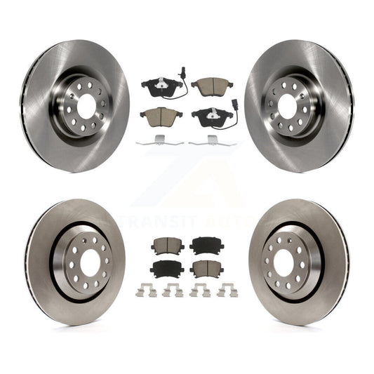 [Avant + Arrière] Kit de Disque et plaquette (céramique) de frein pour Volkswagen Passat CC Golf R R32 K8C-101120