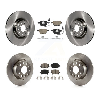 [Avant + Arrière] Kit de Disque et plaquette (céramique) de frein pour 2006-2007 Volkswagen Passat FWD avec Naturally Aspirated K8C-101126