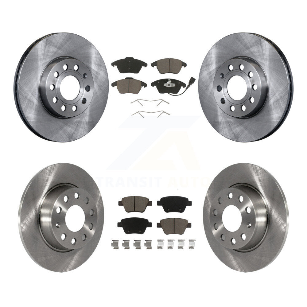 [Avant + Arrière] Kit de Disque et plaquette (céramique) de frein pour Volkswagen Beetle K8C-101127