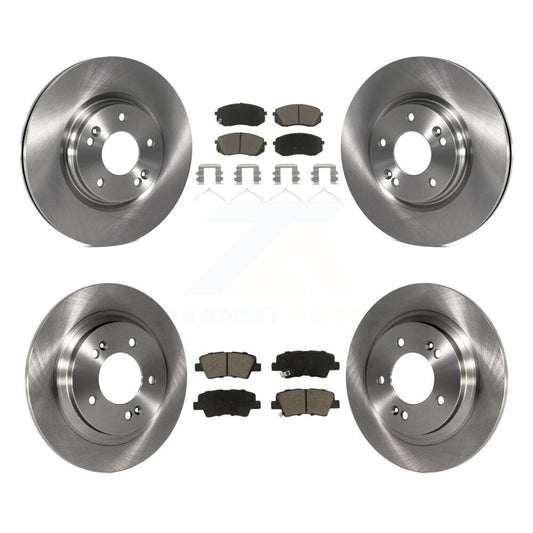 [Avant + Arrière] Kit de Disque et plaquette (céramique) de frein pour Kia Optima avec Electric Parking K8C-101130