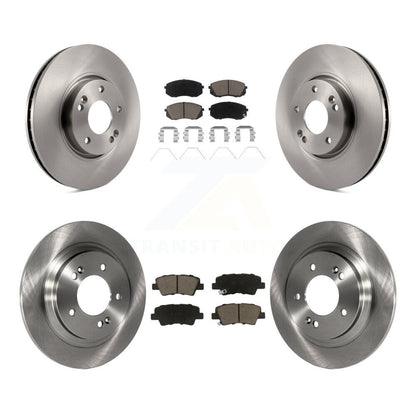 [Avant + Arrière] Kit de Disque et plaquette (céramique) de frein pour 2017-2018 Kia Soul EV K8C-101131