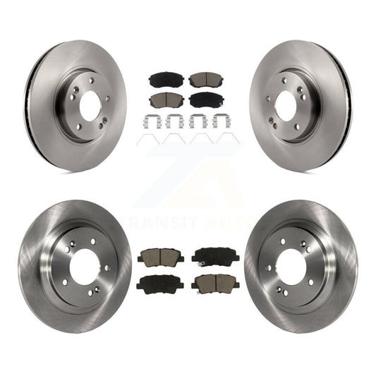 [Avant + Arrière] Kit de Disque et plaquette (céramique) de frein pour 2017-2018 Kia Soul EV K8C-101131