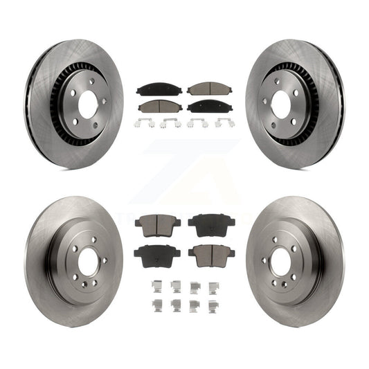 [Avant + Arrière] Kit de Disque et plaquette (céramique) de frein pour Ford Five Hundred Freestyle Taurus Mercury Montego X Sable K8C-101136