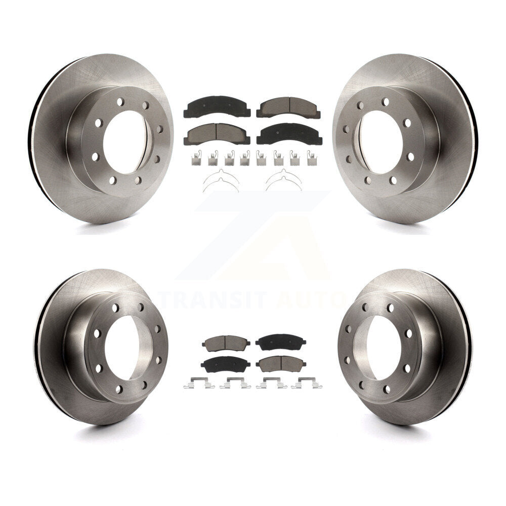 [Avant + Arrière] Kit de Disque et plaquette (céramique) de frein pour Ford F-250 Super Duty K8C-101138